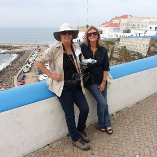 Michele Morton & I in Portugal Michele Morton & I in Portugal