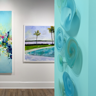 A look inside Hillary Whitaker Gallery Fall Show - Jennifer JL Jones + Margo Carr