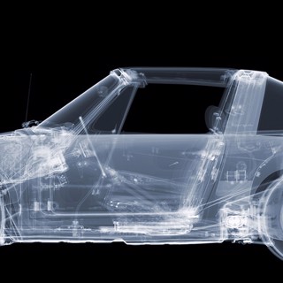 Nick Veasey - 1972 Porsche 911 Targa - 23.5"x65.5" Nick Veasey - 1972 Porsche 911 Targa - 23.5"x65.5"