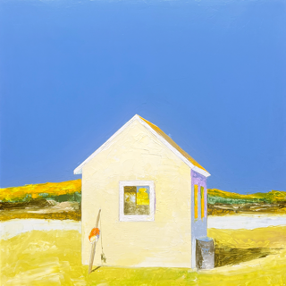 Janis H. Sanders - Fish Shack - Oil on Panel - 16 x 16 in. - $1,400 Janis H. Sanders - Fish Shack - Oil on Panel - 16 x 16 in. - $1,400