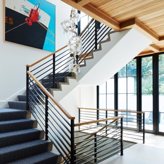 Southampton, NY    Interior: Foley & Cox - Painting by Joseph Richards  Photography: Tim Lenz