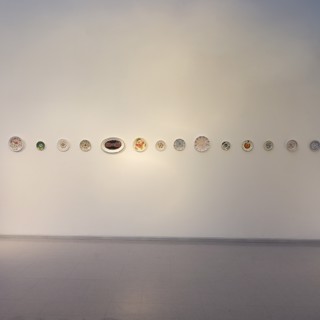 Plate Paintings  Demo installation
