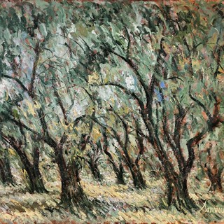 The olive grove, Melody, Septembre 30x36 The olive grove, Melody, Septembre 30x36
