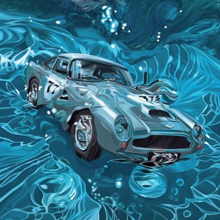 Benjamin Anderson | DB4 Dip | 60 x 60 | Oil on Linen on Panel Benjamin Anderson | DB4 Dip | 60 x 60 | Oil on Linen on Panel