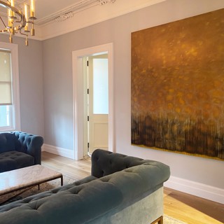 Private Residence, Hudson, NY    Artwork by James R. Perry