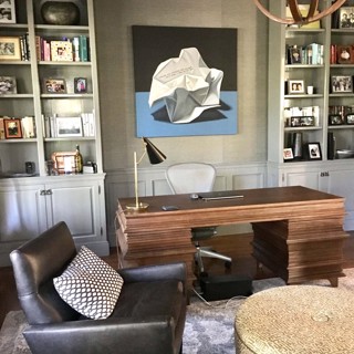 Artist: Jeanne Vadeboncoeur; Designer: Nest Design Co.. Artist: Jeanne Vadeboncoeur; Designer: Nest Design Co..