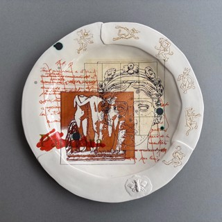 Stephen Dixon, Pandora Large Plate, 2026