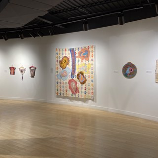 Lubeznik Art Center, Michigan City, IN. Group show. 