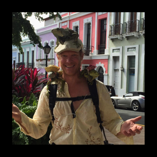 Carl Ortman on the Road in Puerto Rico Making Friends of Scales & Tails Carl Ortman on the Road in Puerto Rico Making Friends of Scales & Tails