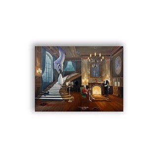 The Haunted Manor, Acrylic on Canvas, 40 x 30 in The Haunted Manor, Acrylic on Canvas, 40 x 30 in