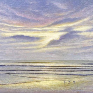 "Salt and Light" by Daniel Ambrose, 8 x 16 Oil on Linen Panel "Salt and Light" by Daniel Ambrose, 8 x 16 Oil on Linen Panel
