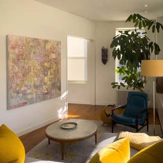 New York, NY, Private Residence, Artwork by Ragellah Rourke