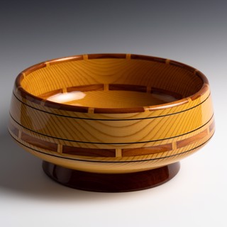 "Redwood & Pine Bowl" by Jeff Fox