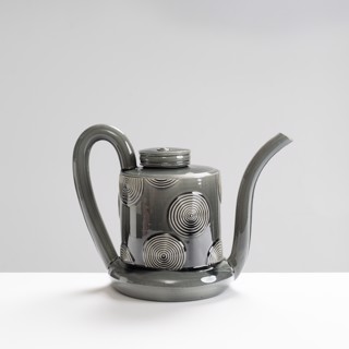 Walter Keeler, Teapot Ink Wash With Spirals, 2026