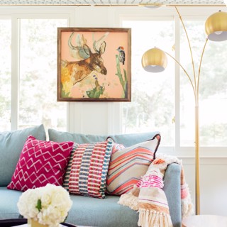 Artwork by Diane Kilgore Condon | Interior Design by Amanda Louise Interiors Artwork by Diane Kilgore Condon | Interior Design by Amanda Louise Interiors