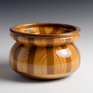 "Pine and Poplar Bowl" by Jeff Fox. Photo by Steven Arthur Johnson Photography