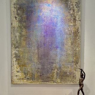 Painting by Mia Eriksson, Sculpture by Sue Wakeen Painting by Mia Eriksson, Sculpture by Sue Wakeen