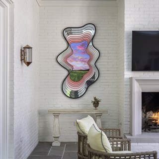 Commission piece by Jenna Krypell | Designed by Elizabeth Malmo Interior Design| Photographed by Ross Group Creative