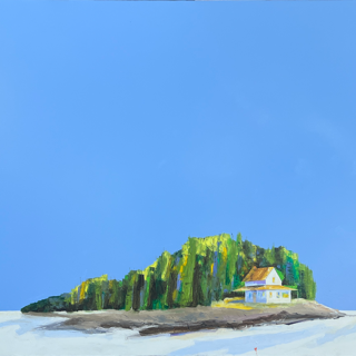 Janis H. Sanders - Calm Island Waters - Oil on Canvas - 48 x 60 in. - $12,240 Janis H. Sanders - Calm Island Waters - Oil on Canvas - 48 x 60 in. - $12,240