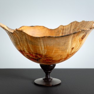 "Pedestal Bowl" by Todd Williams. Photo by Steven Arthur Johnson Photography