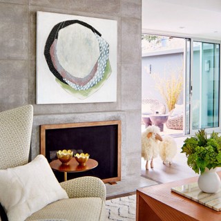 Artist: Karine Leger; Designer: Angela Free Design; Photographer: John Bedell Artist: Karine Leger; Designer: Angela Free Design; Photographer: John Bedell
