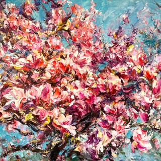 Lyudmila Agrich | Spring Blossom | 36 x 48 | Oil on Canvas Lyudmila Agrich | Spring Blossom | 36 x 48 | Oil on Canvas