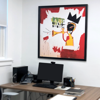 Print Reproduction of Jean-Michel Basquiat Print Reproduction of Jean-Michel Basquiat