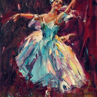 Sugar Plum Fairy | 16 x 12 | Oil on Canvas