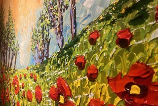 ISABELLE DUPUY - A new era in the Classic French Poppy | Aspen Art Gallery ISABELLE DUPUY - A new era in the Classic French Poppy | Aspen Art Gallery