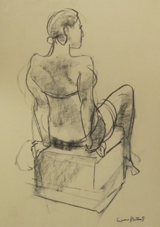 Sitting Female Figure by Andrew Portwood Sitting Female Figure by Andrew Portwood