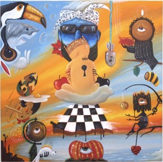 Aliz’s Circle of Life: A Focused Oil Painting for Close Viewing