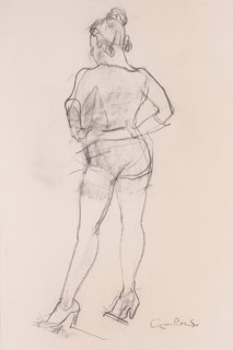 Standing Female Figure by Andrew Portwood Standing Female Figure by Andrew Portwood