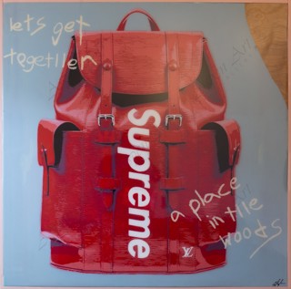 Let's get, together, a place in the woods 50x50 Let's get, together, a place in the woods 50x50