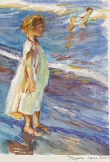 Sorolla Study III by Laurie Meyer Sorolla Study III by Laurie Meyer