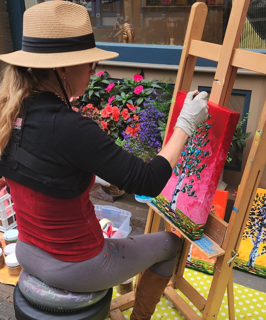 Jump into spring with ISABELLE DUPUY - Classic French Flower Creations | Aspen Art Gallery