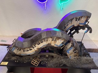 Orus’s Subway Series NYC #33: Street Art in Sculptural Form