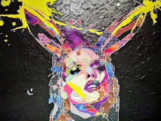 Your closer look at the "ASPENITA BLACK", 2022 Mixed Media | Aspen Art Gallery Your closer look at the "ASPENITA BLACK", 2022 Mixed Media | Aspen Art Gallery