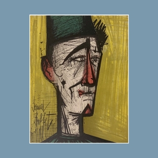 Le Clown Jo Jo by Bernard Buffet (1928-1999) | Thomas Deans Fine Art