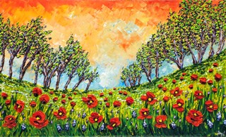 ISABELLE DUPUY - A new era in the Classic French Poppy | Aspen Art Gallery ISABELLE DUPUY - A new era in the Classic French Poppy | Aspen Art Gallery