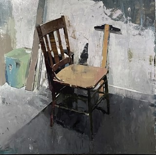Painter's Chair and T-Square by Christopher St. Leger Painter's Chair and T-Square by Christopher St. Leger