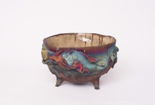 Raku Bowl By Bette Mueller Roemer Artcloud