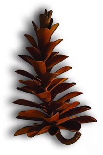 Floyd Elzinga | Pine Cone 22-440 - large, naturally rusted, weathering  steel, outdoor sculpture (2022) | Available for Sale | Artsy