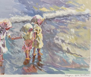 Sorolla Study II by Laurie Meyer Sorolla Study II by Laurie Meyer