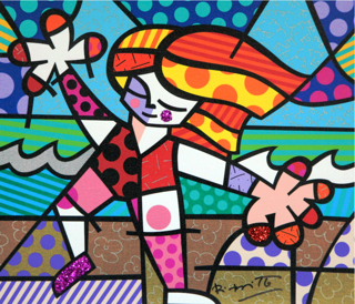 Romero Britto Cats Art Game – Pop Art Project for Elementary Art
