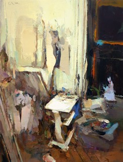 Messy Studio Corner by Carlos San Millán Messy Studio Corner by Carlos San Millán