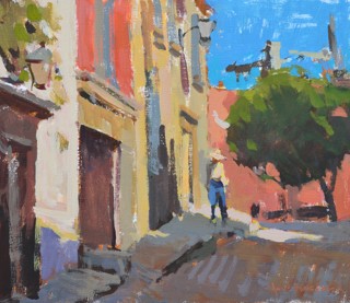 San Miguel Stroll by Anne Blair Brown, AIS Master San Miguel Stroll by Anne Blair Brown, AIS Master