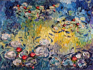 ISABELLE DUPUY's Fall 2023 Lily Collection. Her Homage to MONET's French Classic | Aspen Art Gallery ISABELLE DUPUY's Fall 2023 Lily Collection. Her Homage to MONET's French Classic | Aspen Art Gallery