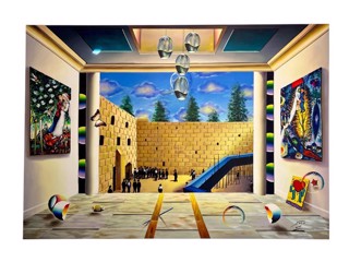 Ferjo’s The Sacred View: Narrative Space Across a Wide Canvas