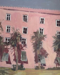 Another Pink Building in Charleston by Shelby Monteverde Another Pink Building in Charleston by Shelby Monteverde