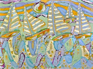Waterplay Reverie by Ann Parks McCray Sailboat painting Waterplay Reverie by Ann Parks McCray Sailboat painting